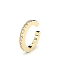 fine lab grown diamonds ear cuff