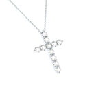 lab grown diamonds luxury cross pendant by Formes