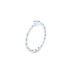 lab grown diamond twisted ring
