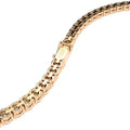 backside of tennis necklace and bracelet with lab grown diamonds by Formes