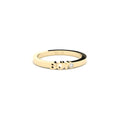 boy ring from gold with lab grown diamond designed by Formes