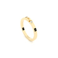 boy ring from gold with lab grown diamond designed by Formes