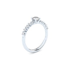 designer engagement ring with lab grown or natural diamonds by Formes