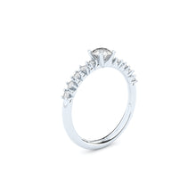 designer engagement ring with lab grown or natural diamonds by Formes