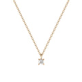 rose gold diamond pendant by Formes