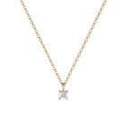 rose gold diamond pendant by Formes