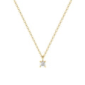 yellow gold diamond pendant by Formes