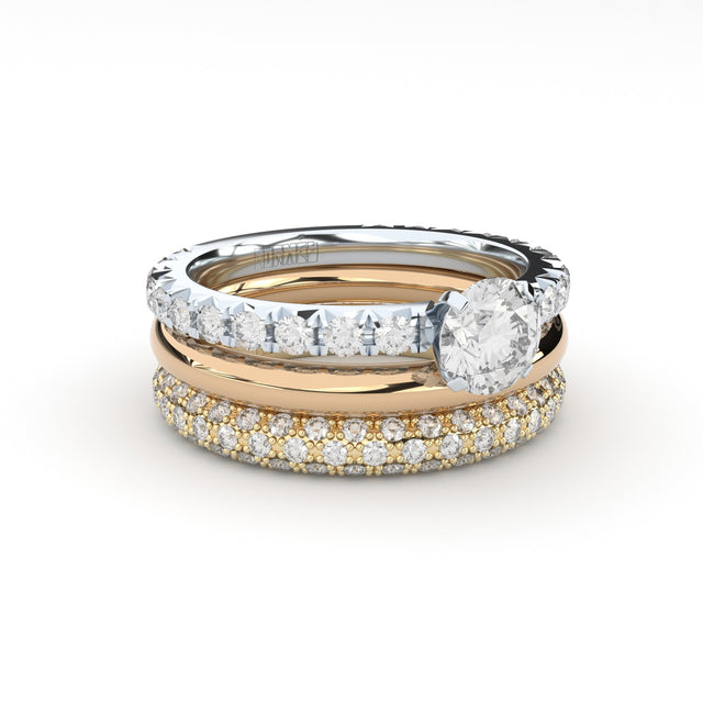 oval plain wedding ring by Formes