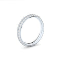 pave set diamond wedding ring