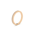 edgy eternity band with lab grown diamonds by formes
