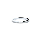 edgy eternity band with lab grown or natural diamonds by formes