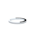 edgy eternity band with lab grown diamonds by formes