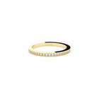 edgy eternity band with lab grown or natural diamonds by formes