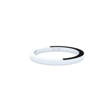 edgy square petite wedding ring 