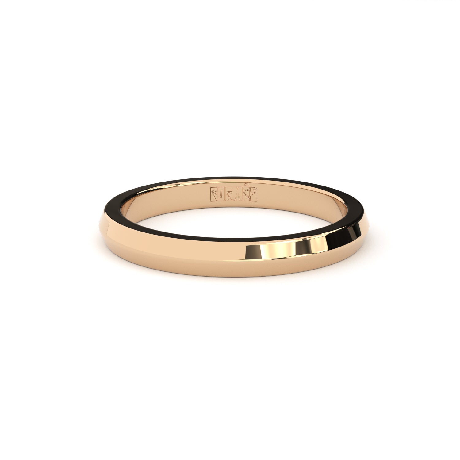 edgy wedding ring by Formes