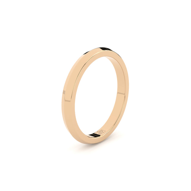 edgy wedding ring by Formes