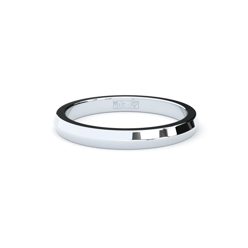 edgy wedding ring by Formes