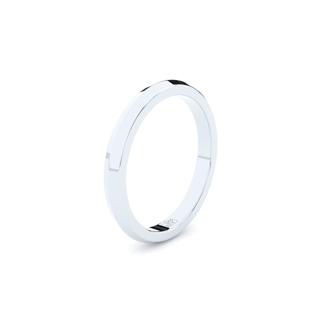 edgy wedding ring by Formes