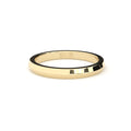 edgy wedding ring by Formes