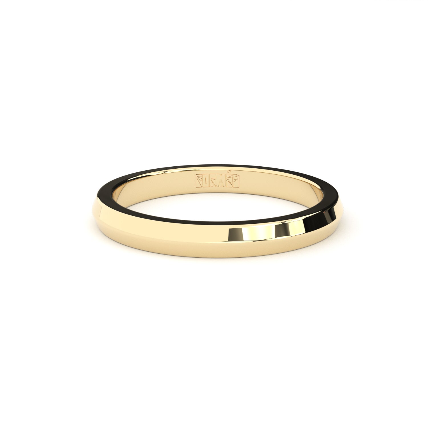 edgy wedding ring by Formes
