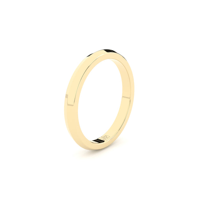 edgy wedding ring by Formes