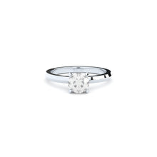 engagement ring x crown with lab grown or natural diamond by Formes