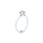 engagement ring x crown with lab grown or natural diamond by Formes