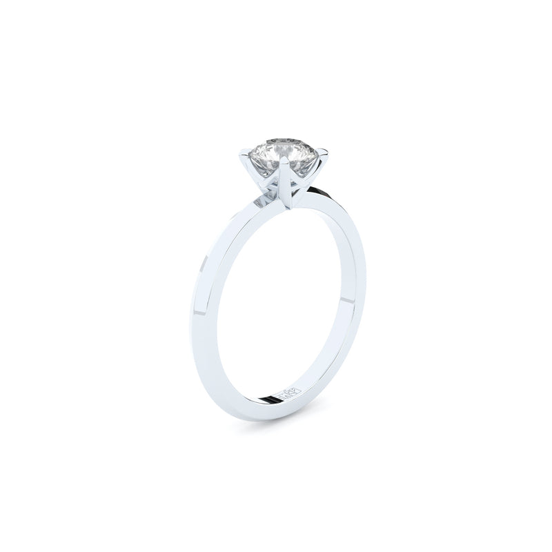 engagement ring x crown with lab grown or natural diamond by Formes