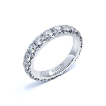 diamonds eternity band white gold formes