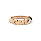 STACKABLE GIRL RING with lab grown diamonds by Formes