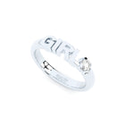 STACKABLE GIRL RING with lab grown diamonds by Formes