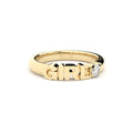 STACKABLE GIRL RING with lab grown diamonds by Formes