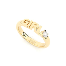 STACKABLE GIRL RING with lab grown diamonds by Formes