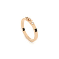 golden girl ring with lab grown diamond designed by Formes