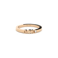 golden girl ring with lab grown diamond designed by Formes