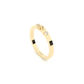 golden girl ring with lab grown diamond designed by Formes