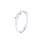half eternity band with diamonds from DUO collection by Formes