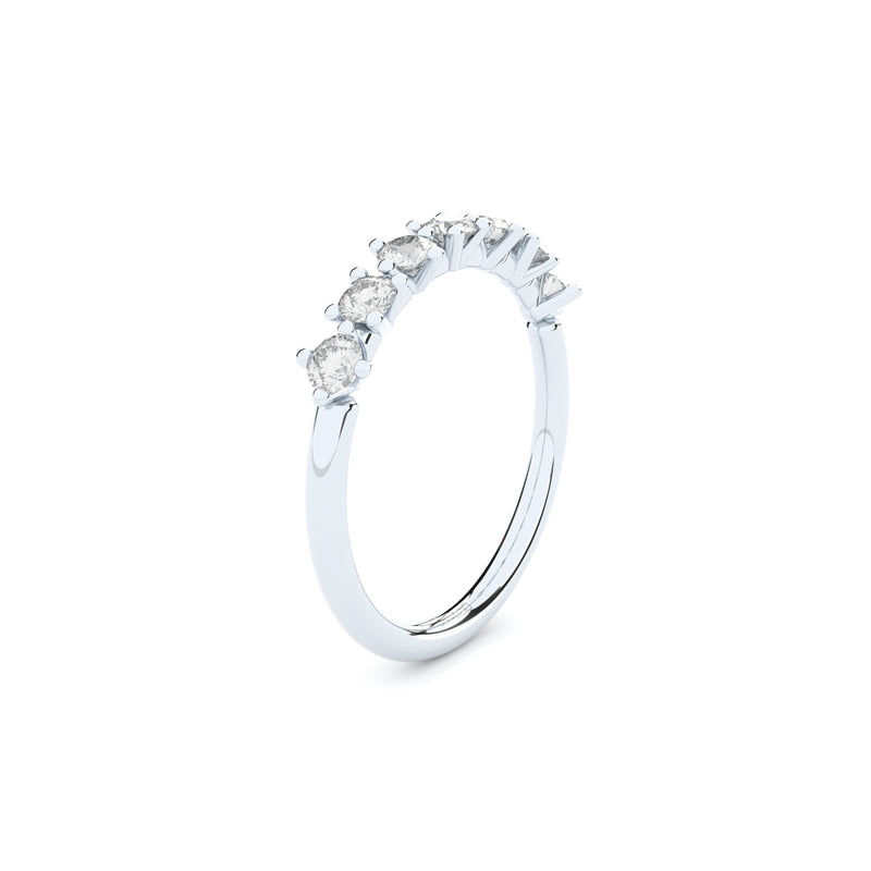 half eternity band with diamonds from DUO collection by Formes