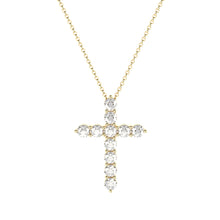 lab grown diamonds luxury cross pendant by Formes