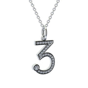 Number 3 pendant by Formesjewelry.com