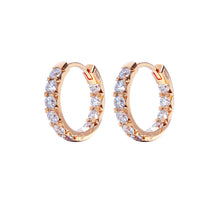 diamond hoops yellow