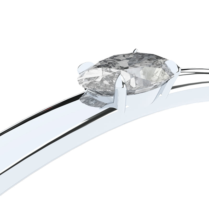 lab grown diamonds bangle FORMES