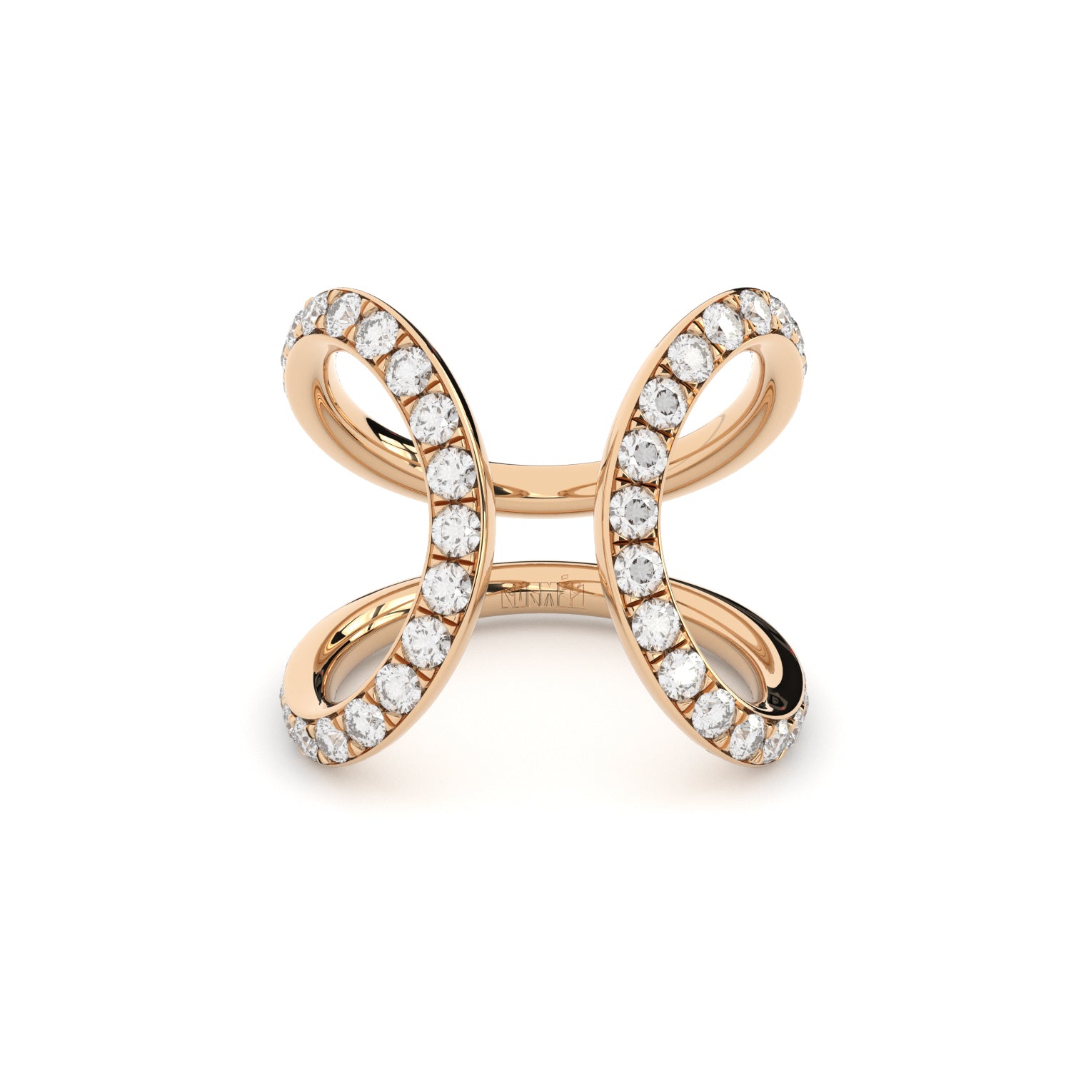 Embrace ring and ear cuff in one