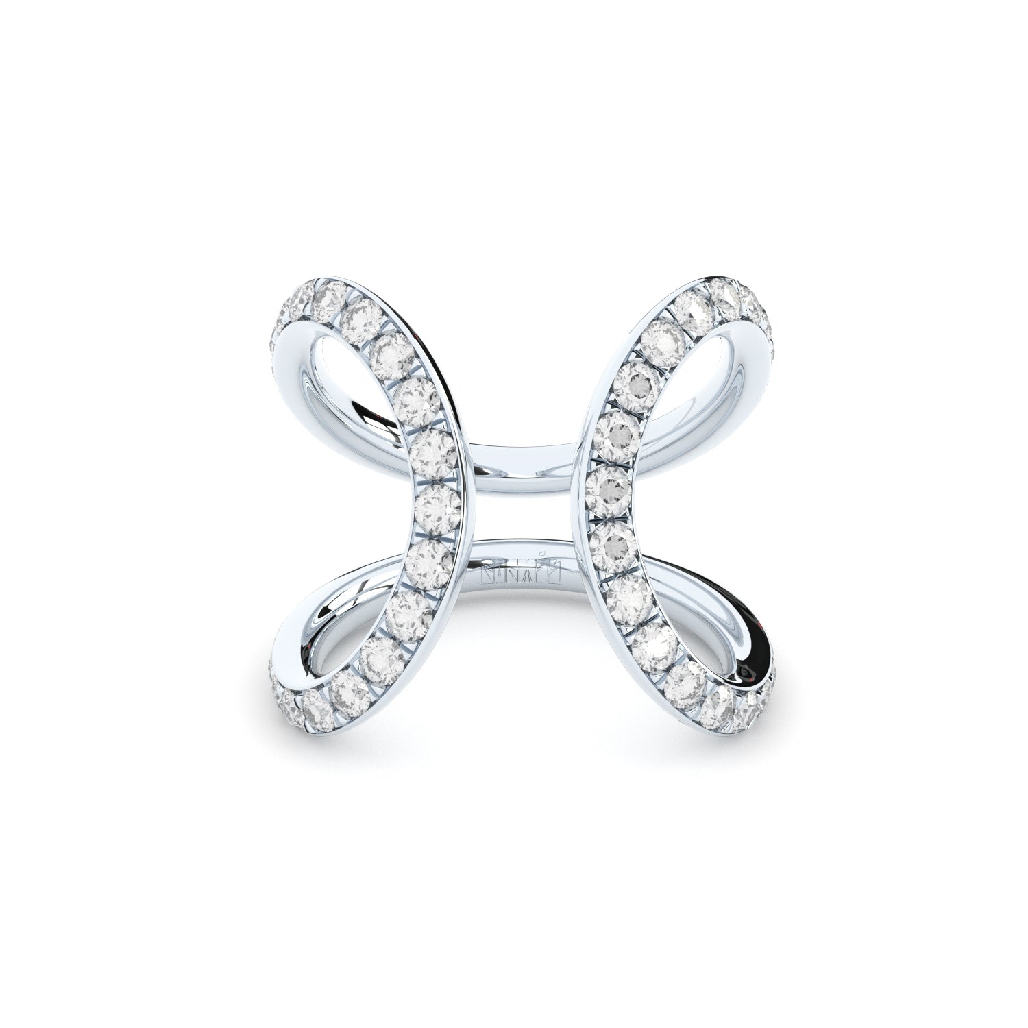 Embrace ring and ear cuff in one