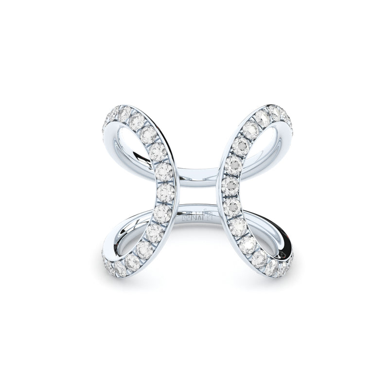Embrace ring and ear cuff in one
