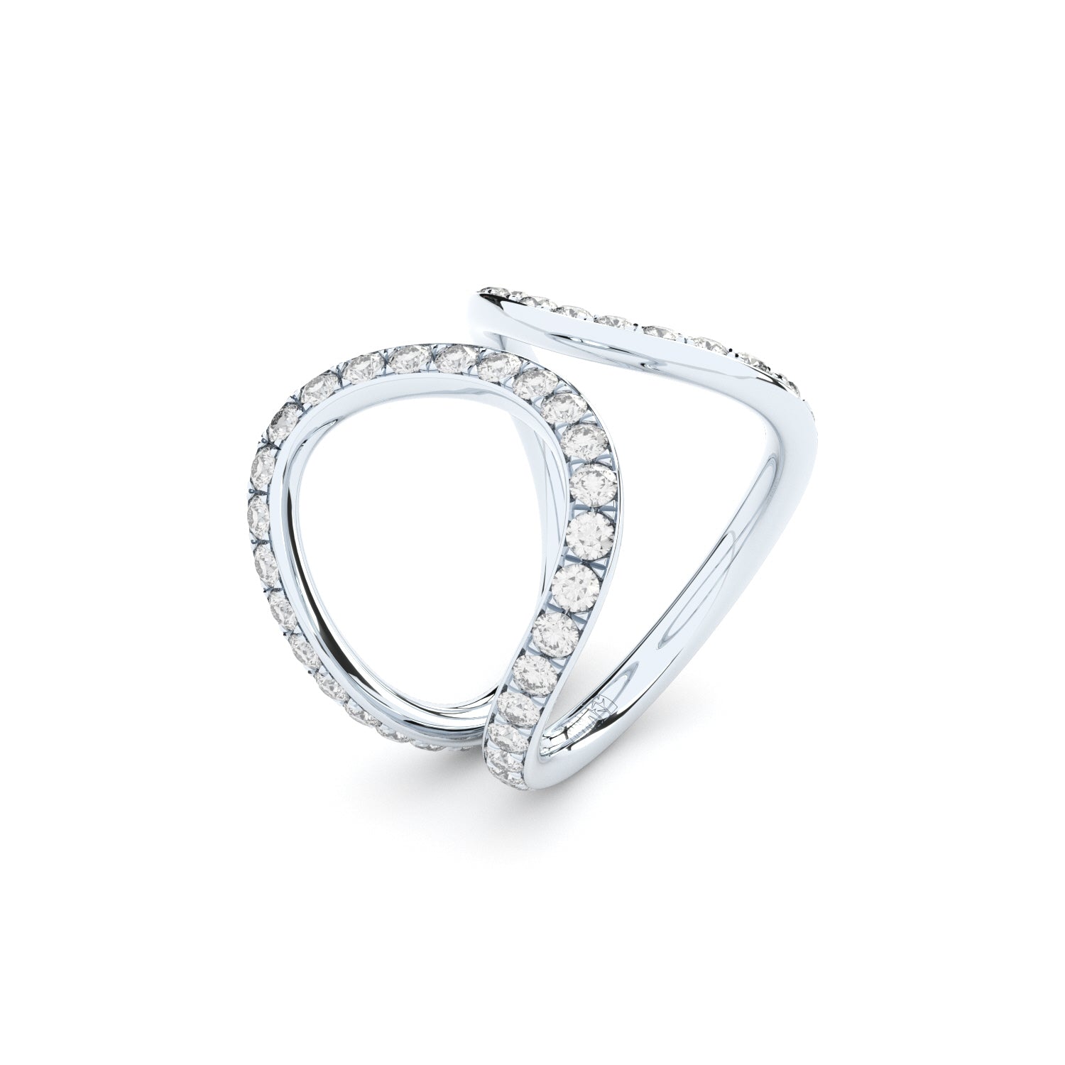 Embrace ring and ear cuff in one
