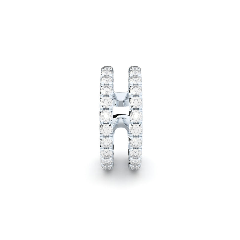 diamond double ear cuff Formes