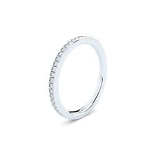 lab grown or natural diamonds eternity band rounded profile by Formes