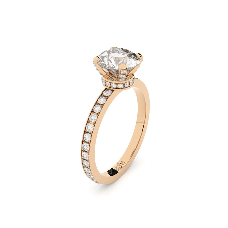 lab grown diamonds modern solitaire ring 2 ct by formes