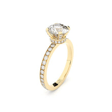 lab grown diamonds modern solitaire ring 2 ct by formes